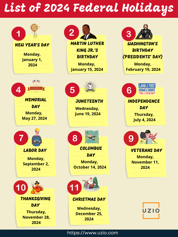 federal holidays 2024 calendar download